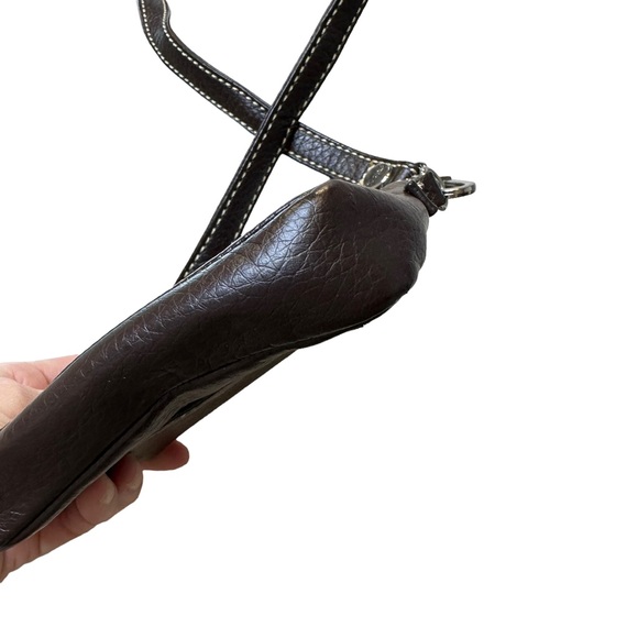 Thirty One Purse Womens Crossbody Faux Leather Convertible Belt Bag Brown - Picture 6 of 10